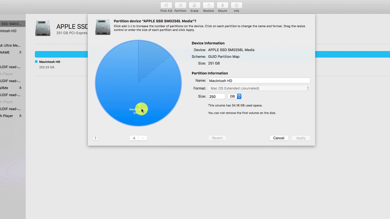 partition a disk on mac for both windows and mac